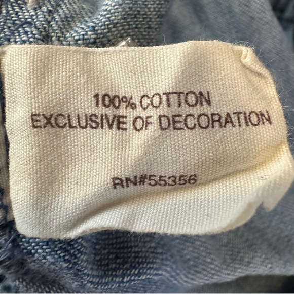 Mudd Light Blue Strapless Jumpsuit - Picture 11 of 14